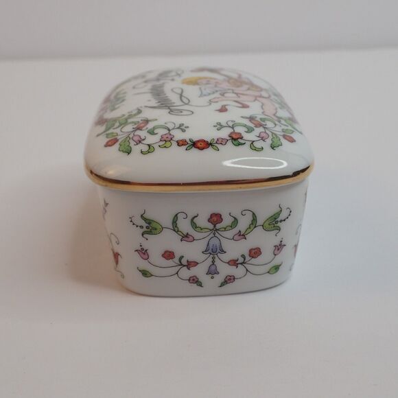 Franklin Porcelain Music Box Romantic Love Songs 1984 Lot of 2 - Picture 15 of 16